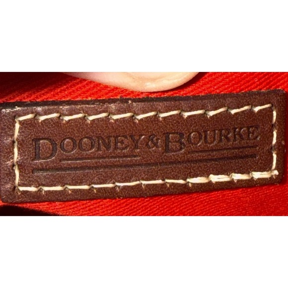 DOONEY & BOURKE Vintage Hobo Shoulder Bag Caramel Suede Brown Leather Old Money - Picture 12 of 15